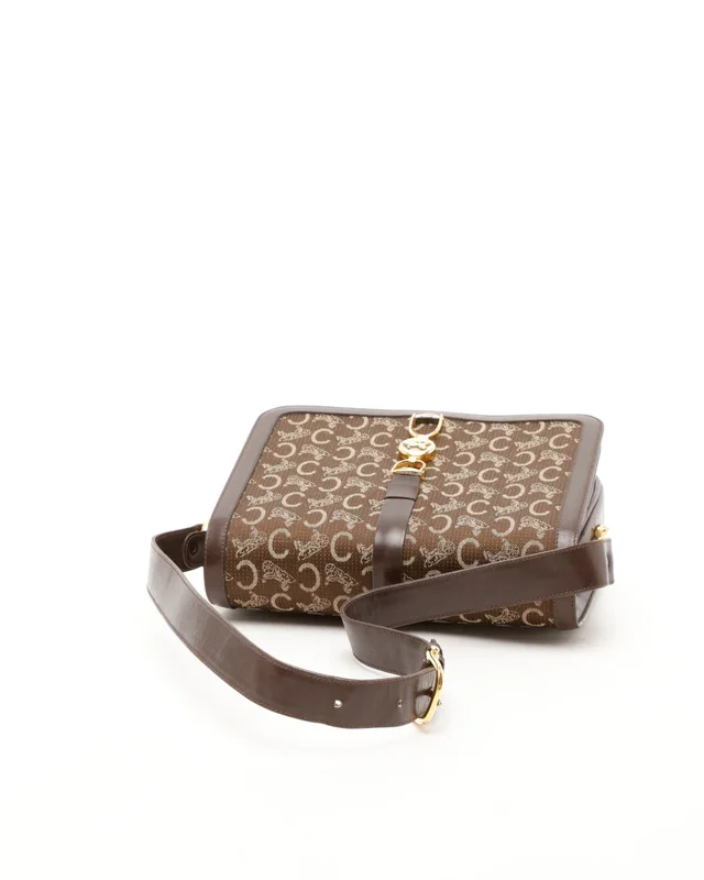 Celine C Horse Carriage Shoulder Bag in Canvas from A Retro Tale, photo 3 of 10