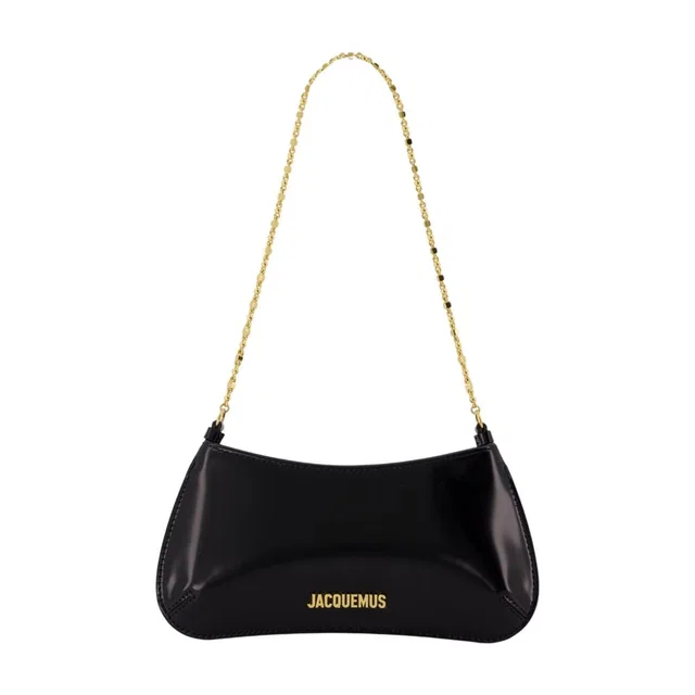 Jacquemus Shoulder Bag — Black Calfskin in Black Calfskin from HEWI