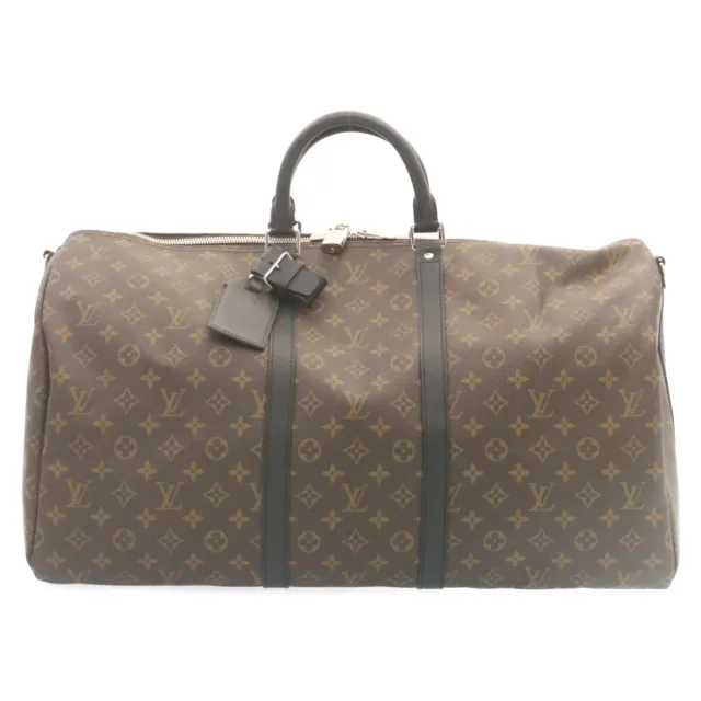 Louis Vuitton Keepall Bandouliere Monogram Canvas Brown Bag in Brown Coated canvas from HEWI, photo 13 of 23