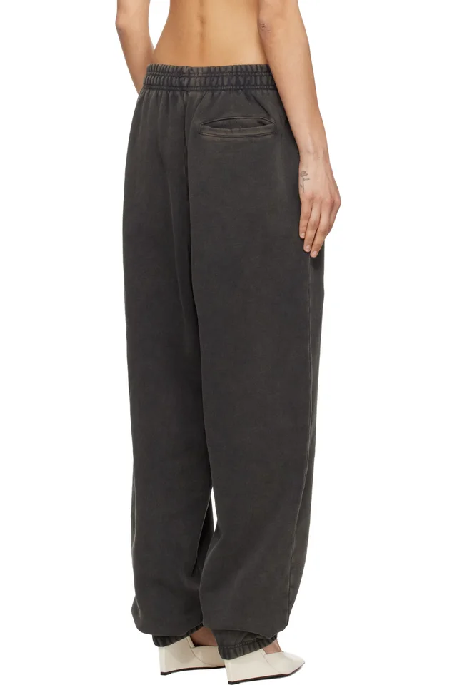 Entire Studios Black Standard Sweatpants, photo 3 of 4 from SSENSE