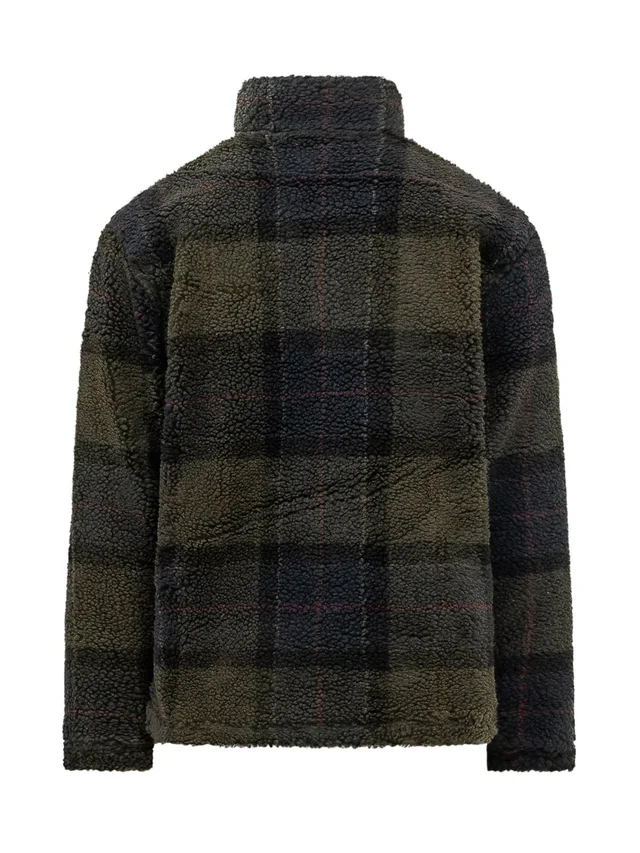 Barbour tartan-fleece jacket, photo 3 of 8 from SENSER