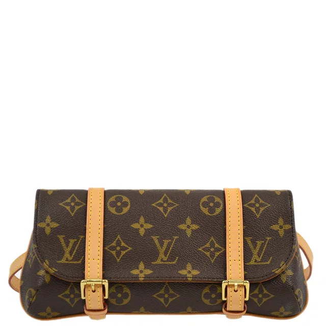 Louis Vuitton 2005 Monogram Pochette Marelle Belt Bum Bag M51159 in Coated canvas from AMORE Vintage Tokyo