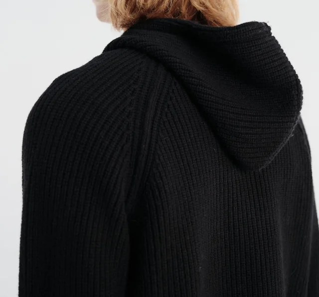 Dunst Zip-Up Hooded Cardigan, photo 7 of 7 from SENSER