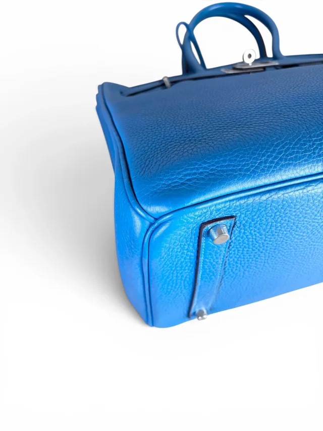 Hermès Bleu Zellige Togo Birkin 35 in Blue Togo leather from Season 2 Consign, photo 7 of 9
