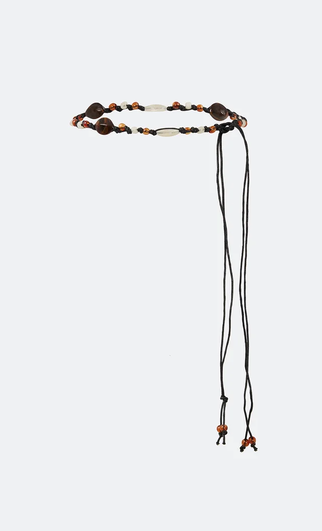 Bec&Bridge LILLA CROCHET BELT - BLACK/MULTICOLOUR from BEC + BRIDGE, photo 1 of 1
