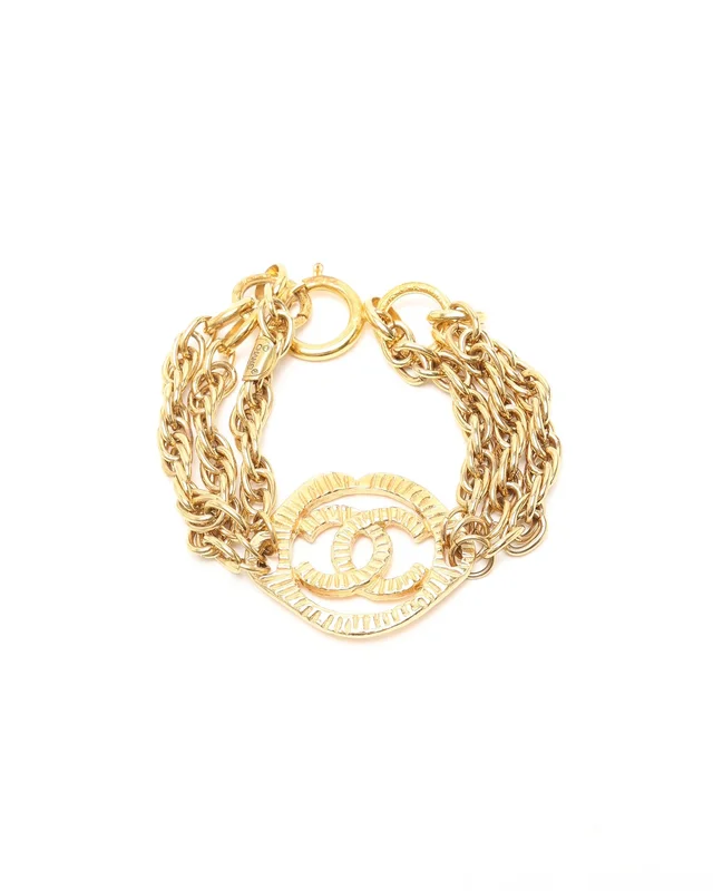Chanel Coco Mark Multi Chain Bracelet from A Retro Tale, photo 2 of 3