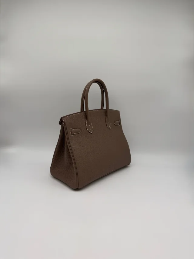 Hermès Birkin 30 Etoupe Togo Palladium Hardware in Taupe Togo leather from Luxury Promise, photo 6 of 11