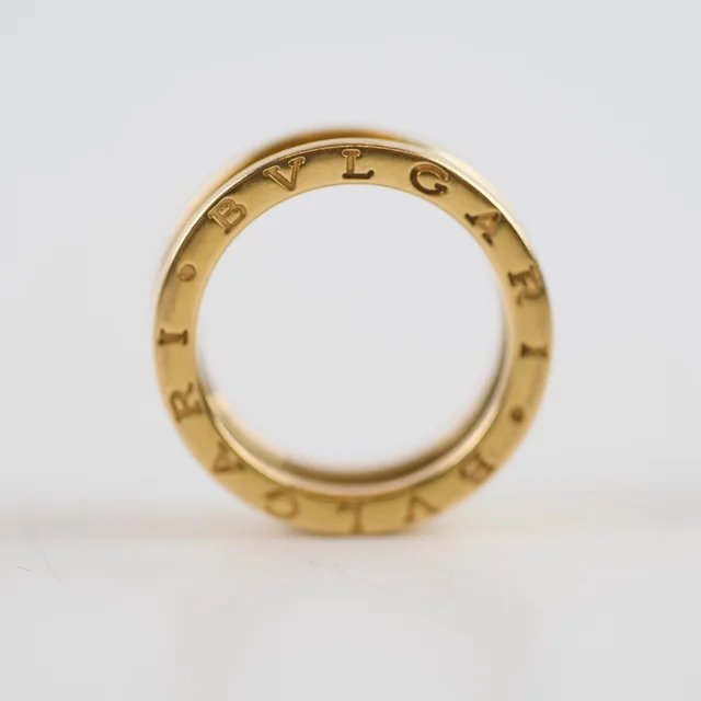 Bvlgari B.Zero Yellow Gold Ring Size 58 in Yellow from The Purse Affair