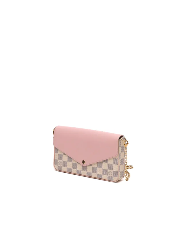 Louis Vuitton Damier Azur Pochette Félicie Bag in Canvas from A Retro Tale, photo 2 of 2