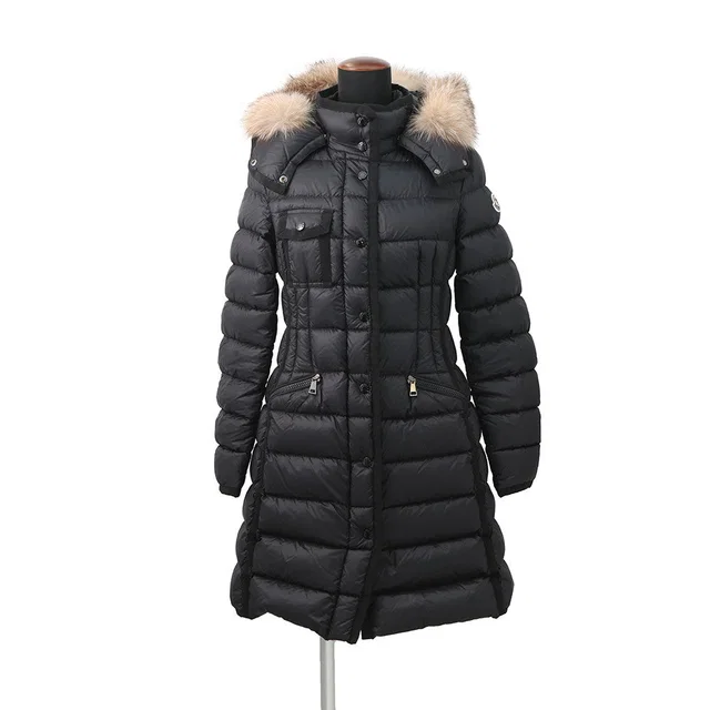 Moncler HERMIFUR Down Coat BlackG20931C5160153048999 Nylon100% from GALLERY RARE