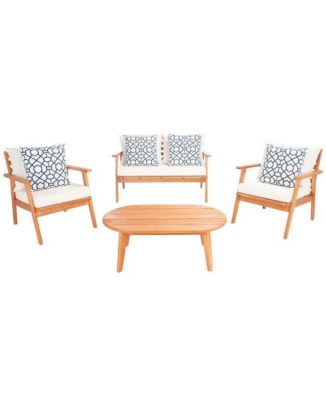 Safavieh Deacon 4pc Living Set, image 1 of 1 from Rue La La