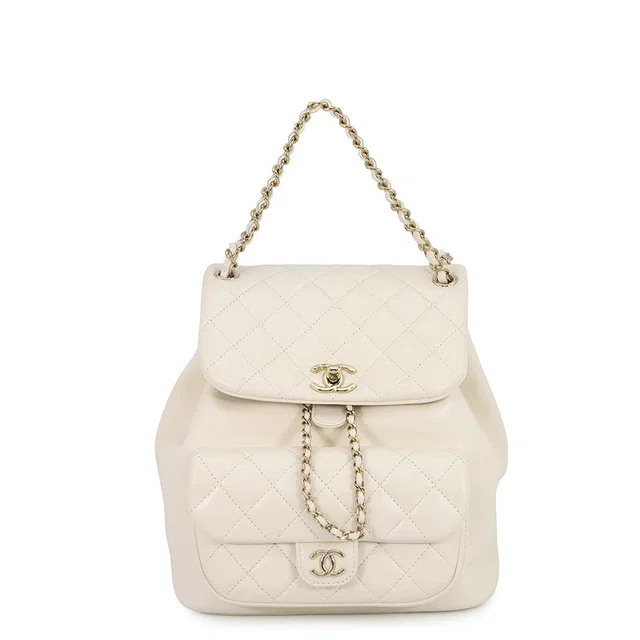 Chanel Matelasse Backpack WhiteAS3618 Lambskin in Lambskin from GALLERY RARE