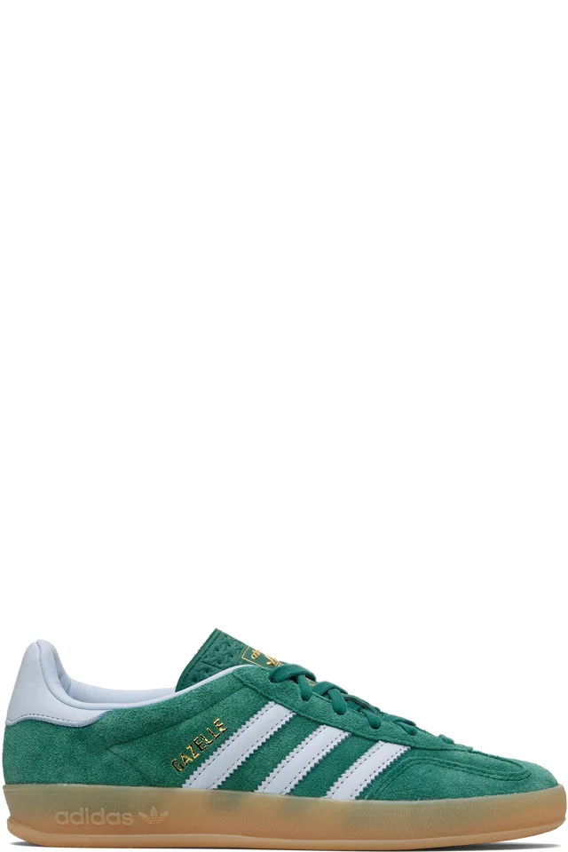 Green Gazelle Indoor Sneakers