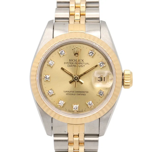 Rolex Watch Datejust Diamond 18K Stainless Steel from The Reluxe