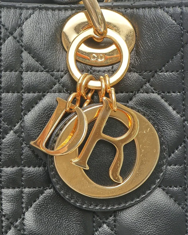 Medium Lady Dior Bag in Lambskin from A Retro Tale, photo 6 of 9