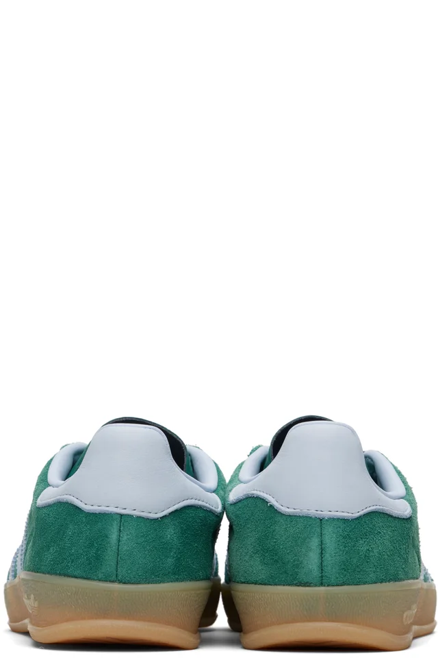 adidas Originals Green Gazelle Indoor Sneakers, photo 2 of 5 from SSENSE