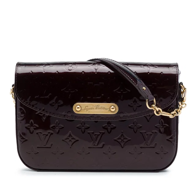 Purple Louis Vuitton Monogram Vernis Rodeo Drive Shoulder Bag in Purple Leather from Designer Revival, photo 1 of 1