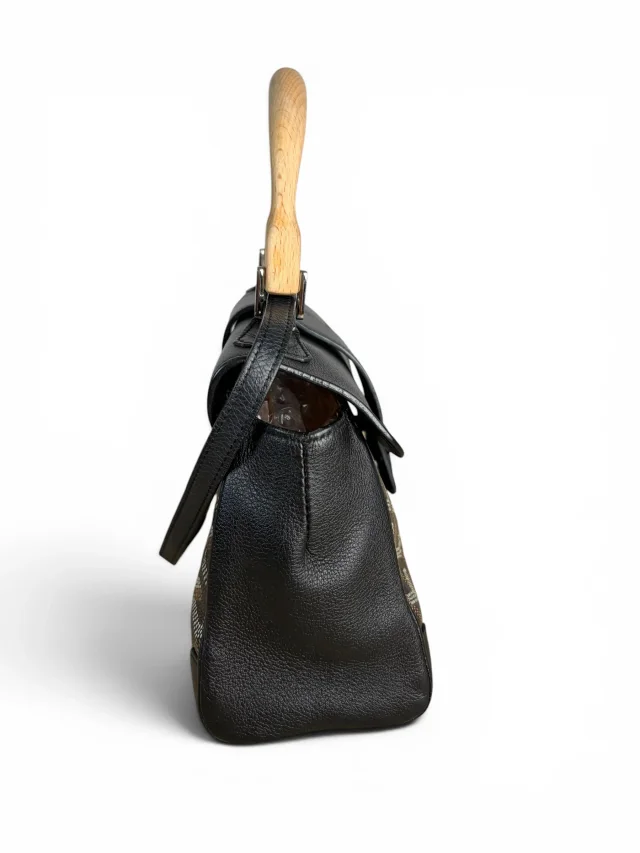 Goyard Black Saigon Souple Mini in Black Canvas from Season 2 Consign, photo 3 of 9