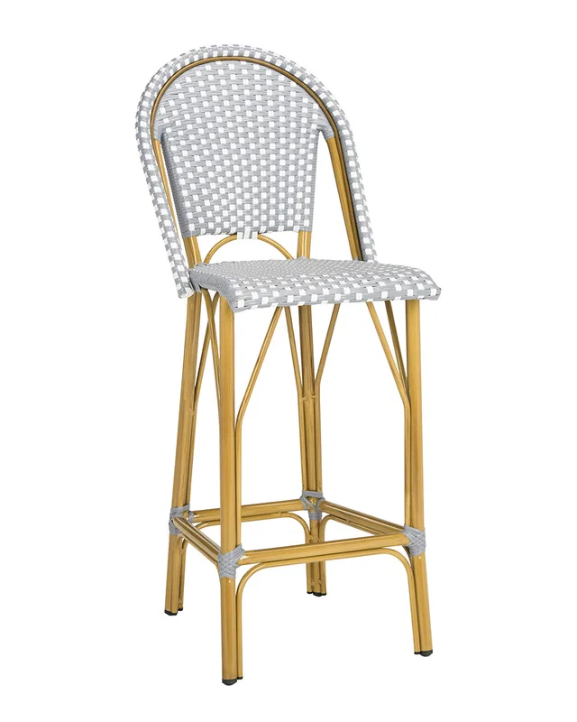 Safavieh Ford Indoor-Outdoor Stacking French Bistro Bar Stool, image 1 of 1 from Rue La La