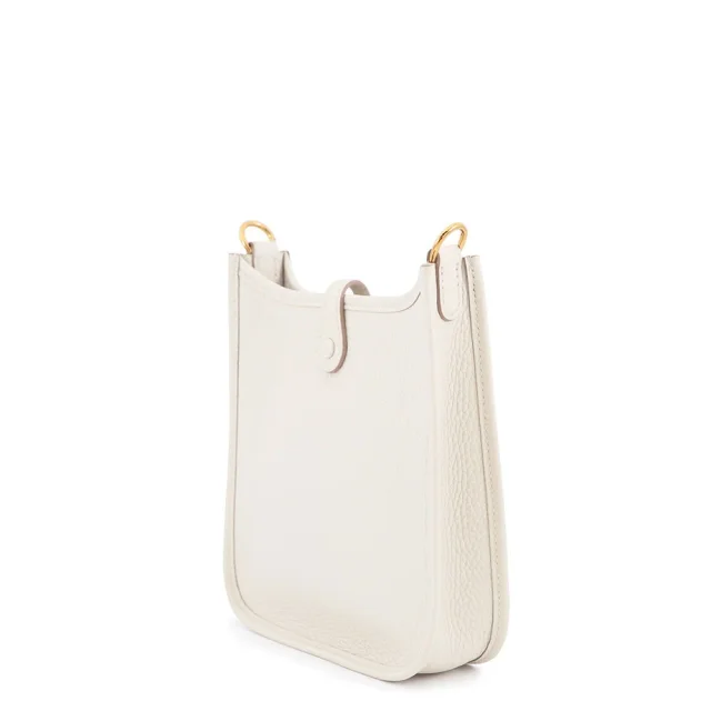 Hermès Evelyne Long Beton Taurillon Clemence Size TPM in Clemence leather from GALLERY RARE, photo 2 of 13