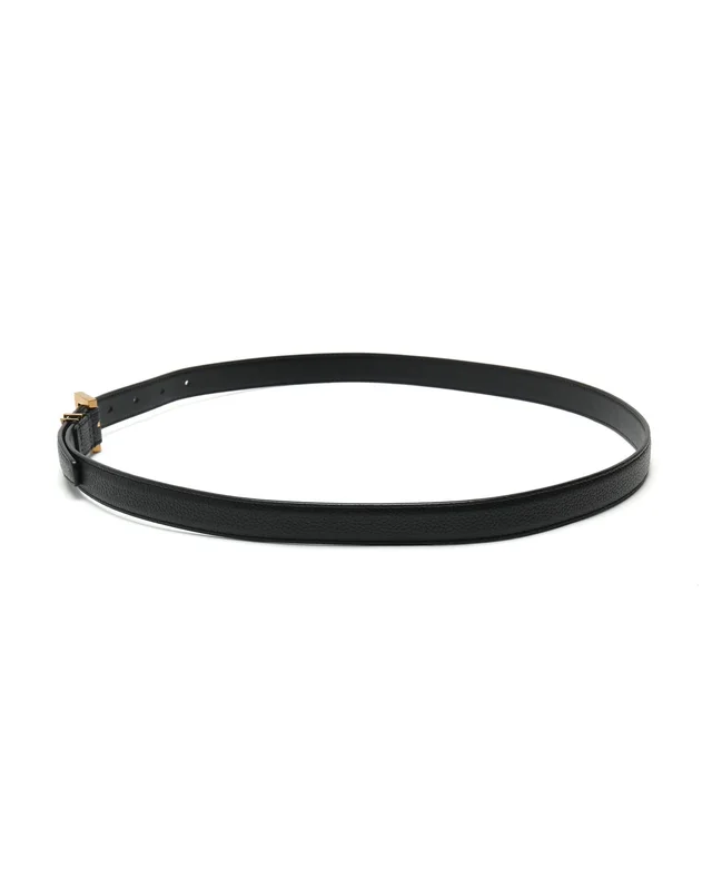 Saint Laurent Cassandra Leather Belt, Size 90 in Leather from A Retro Tale, photo 2 of 2