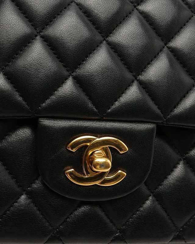 Chanel Classic Medium Double Flap Bag in Woven leather from A Retro Tale, photo 6 of 13
