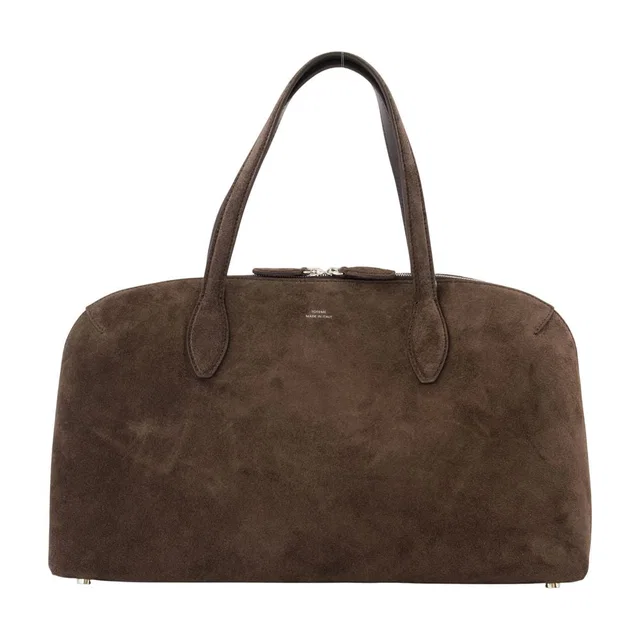 TOTEME Calfskin Shoulder Bag — Brown in Brown Calfskin from HEWI