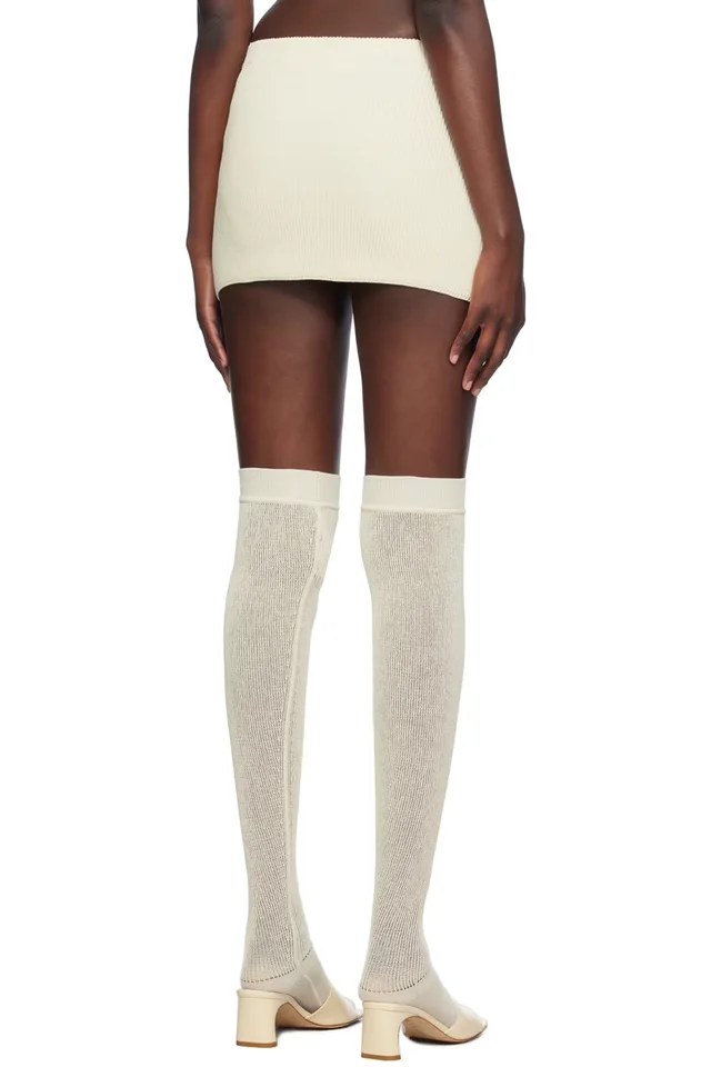 Aya Muse Off-White Eris Miniskirt, photo 3 of 4 from SSENSE