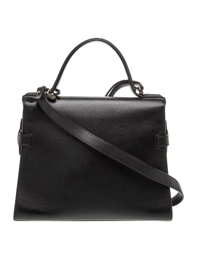 Delvaux Leather Tempête MM in black Leather from The RealReal, photo 4 of 6