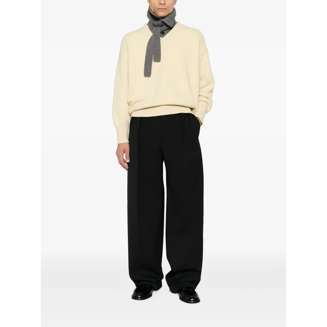 Jacquemus pleated wide-leg trousers, photo 2 of 3 from SENSER