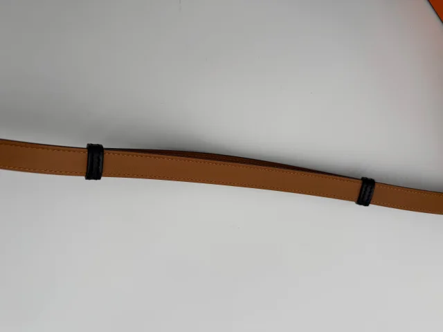 Hermès Kelly Splas'H 18 Belt Black Box Leather Palladium Hardware in Black Box leather from Luxury Promise, photo 9 of 9