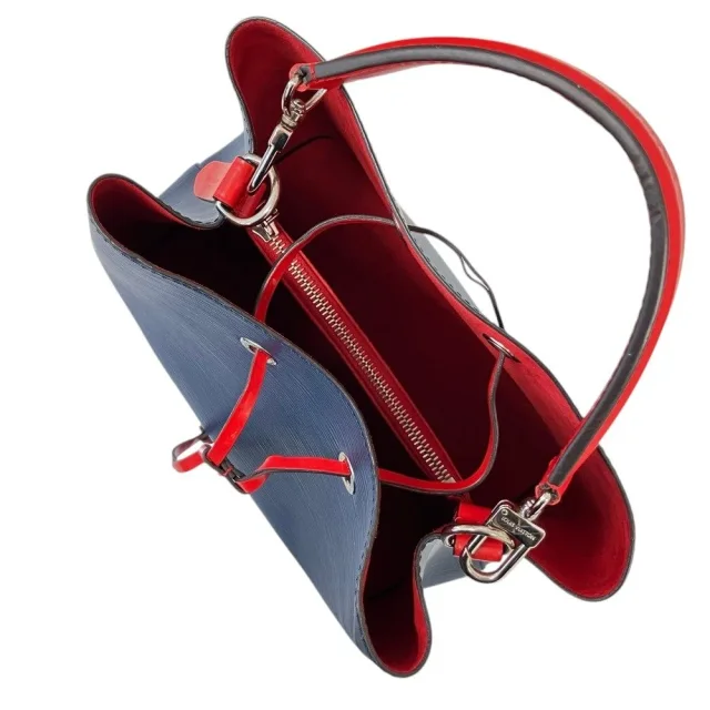 Louis Vuitton Neonoe MM Epi Shoulder Bag in Blue Leather from LuxUness, photo 4 of 19