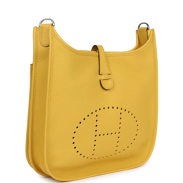 Hermès Evelyne III PM Sun Clemence Palladium Hardware in Clemence leather from Madison Avenue Couture, photo 2 of 2
