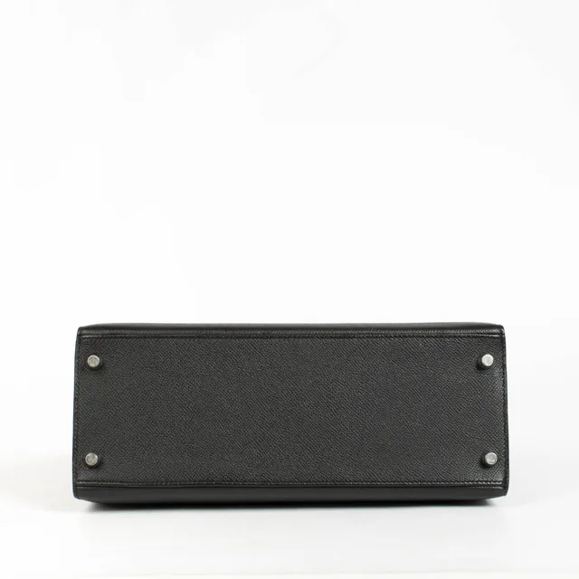Hermès Kelly 28 Black Epsom PHW in Black Epsom leather from Labellov, photo 11 of 11
