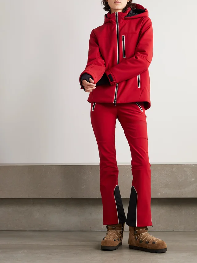 BRUNELLO CUCINELLI Padded flared ski pants in Red, photo 2 of 2 from NET-A-PORTER (Canada)