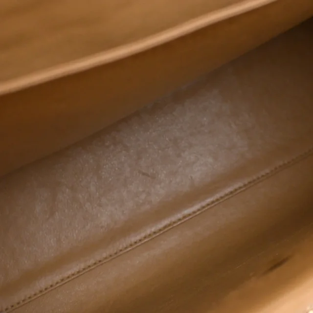 Beige Chanel CC Quilted Caviar Kelly Top Handle Bag Handbag in Beige Caviar leather from Designer Revival, photo 6 of 15