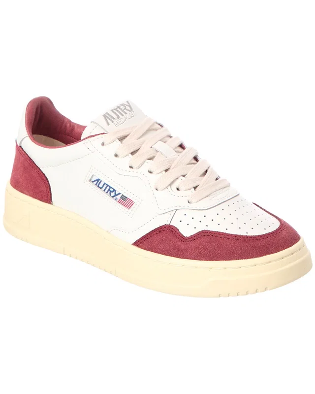 Autry Medalist Leather & Suede Sneaker, image 1 of 1 from Rue La La