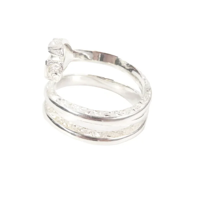 Gucci Double G key motif AG925 Ring in Silver 925Silver from LuxUness, photo 2 of 9