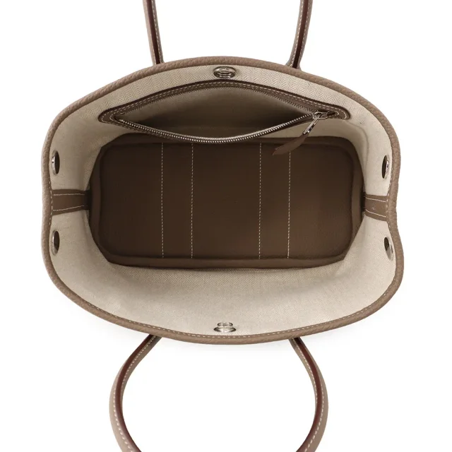 Hermès Neo Garden Etoupe Togo Leather Size 23 in Taupe Togo leather from GALLERY RARE, photo 5 of 10