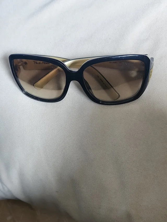 Fendi Black Cat-Eye Sunglasses With Brown Gradient Lenses in brown|red|black from Poshmark