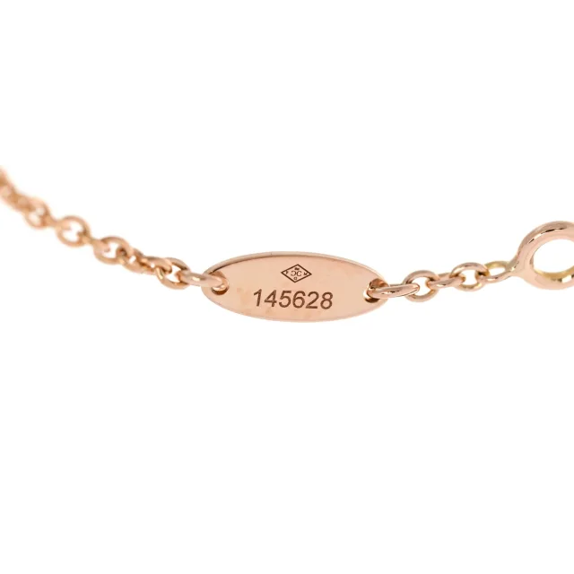Dior 18K Rose Gold Diamond Black Onyx Rose Des Vents Bracelet in Black from FASHIONPHILE, photo 4 of 4
