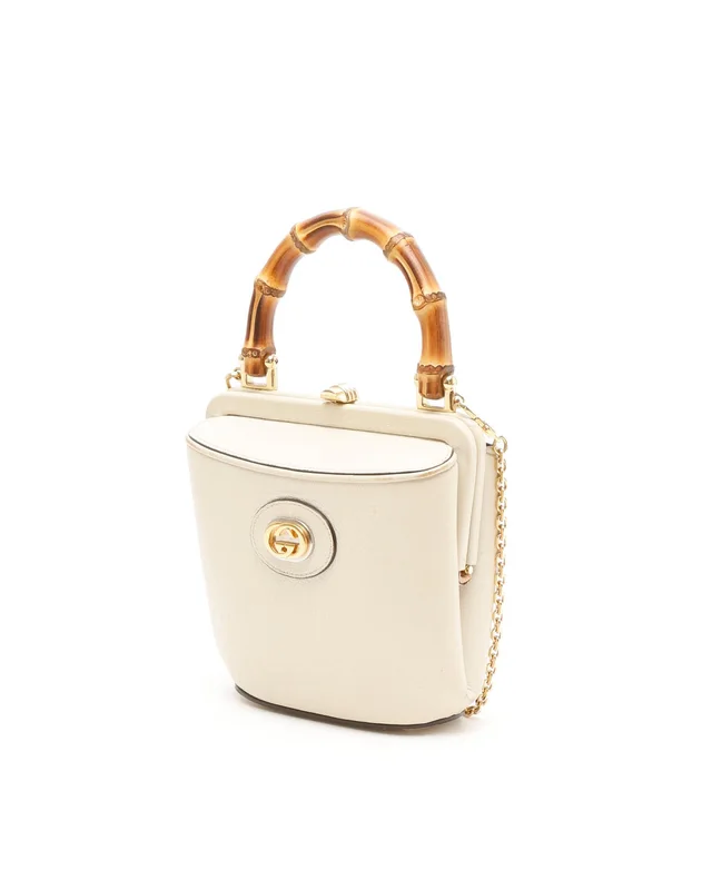 Gucci Mini Bamboo Bucket Bag in Leather from A Retro Tale, photo 2 of 8