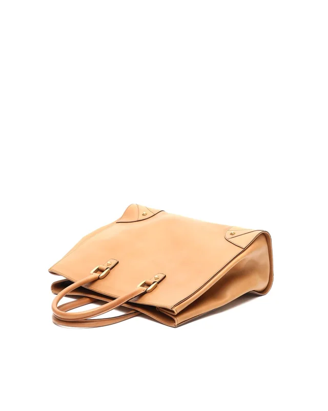 Gucci Nailhead Tote Bag in Leather from A Retro Tale, photo 4 of 8