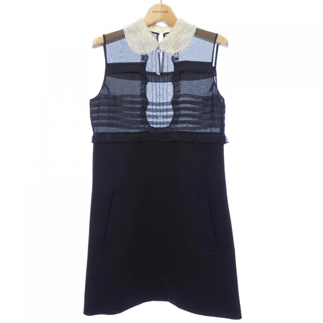 Miu Miu Dress Black in Black from The Reluxe
