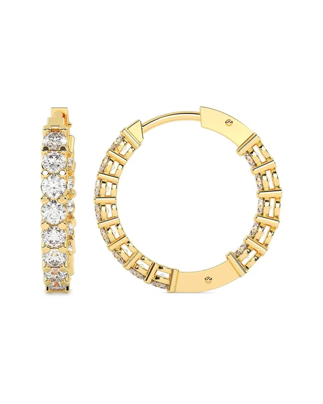 Lab Grown Diamonds 14K 1.00 ct. tw. Lab-Grown Diamond Earrings, image 1 of 1 from Rue La La