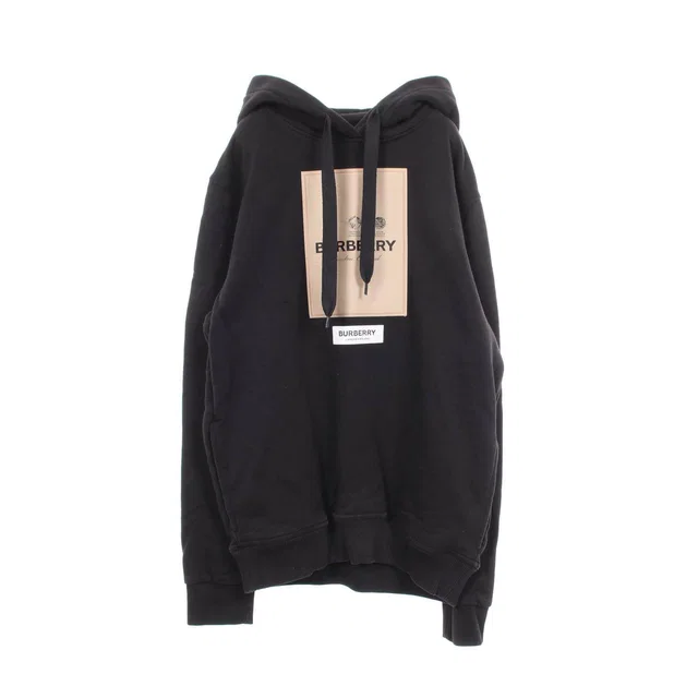 Burberry Label Applique Cotton Hoodie from LuxUness