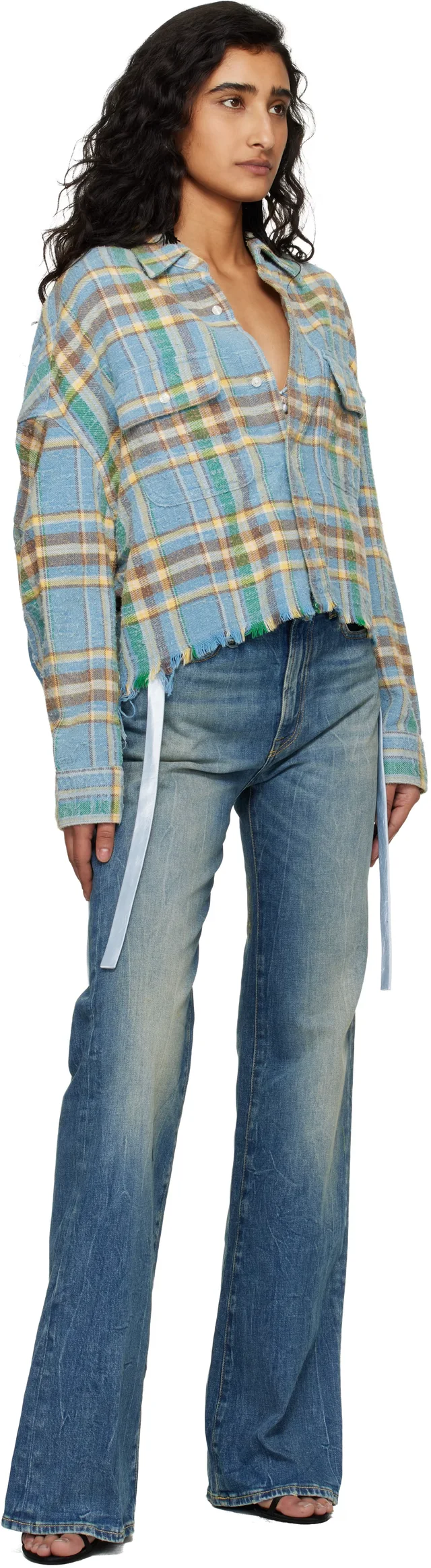 R13 Blue Jane Jeans, photo 4 of 4 from SSENSE