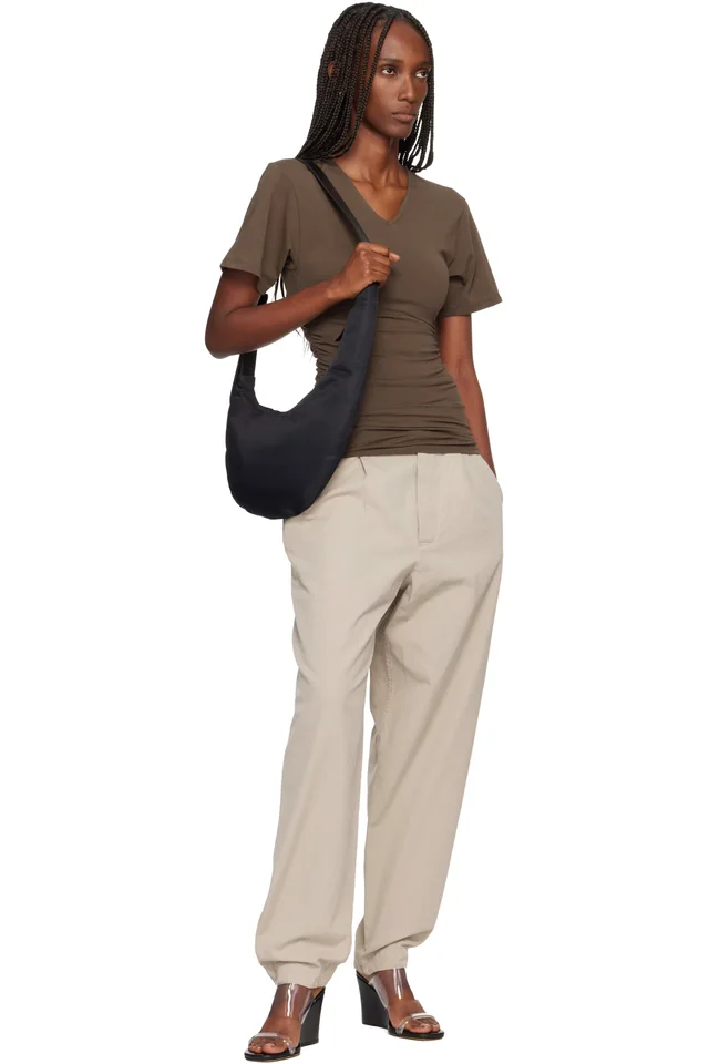 Aesther Ekme Black Lune Aria Bag, photo 4 of 4 from SSENSE