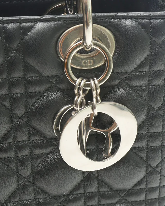 Medium Lady Dior Bag in Leather from A Retro Tale, photo 7 of 11