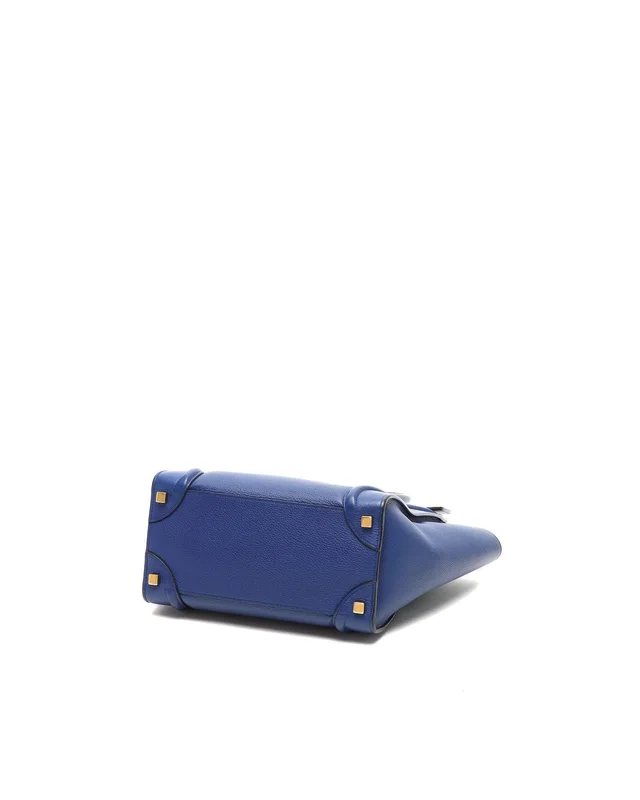 Celine Micro Luggage Bag in Suede from A Retro Tale, photo 5 of 9